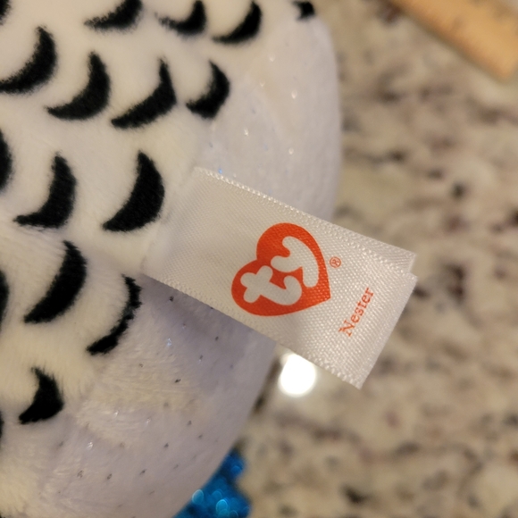 TY Beanie Boos NESTER the Christmas Owl 9 in - Picture 7 of 8